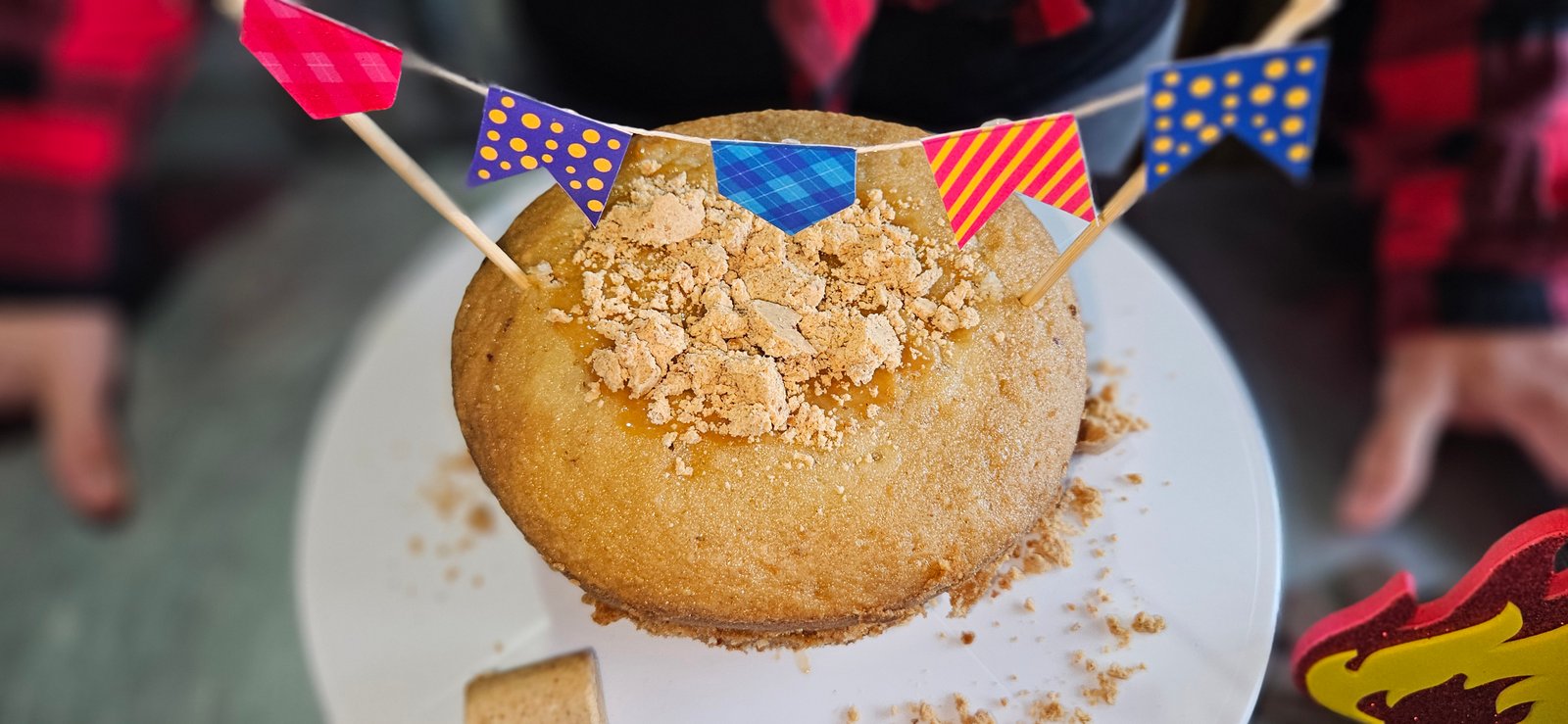 Bolo caseiro de Paçoca