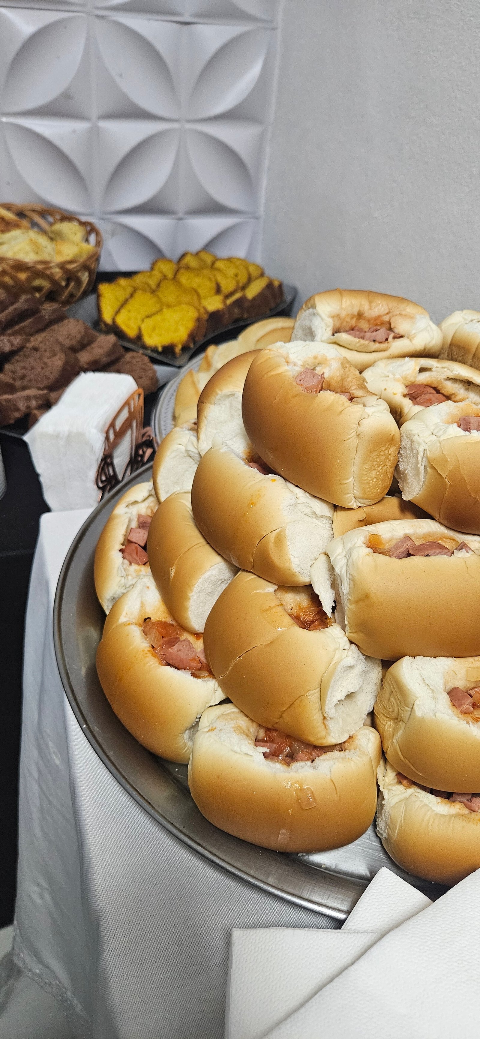 Mini Cachorro quente para festa