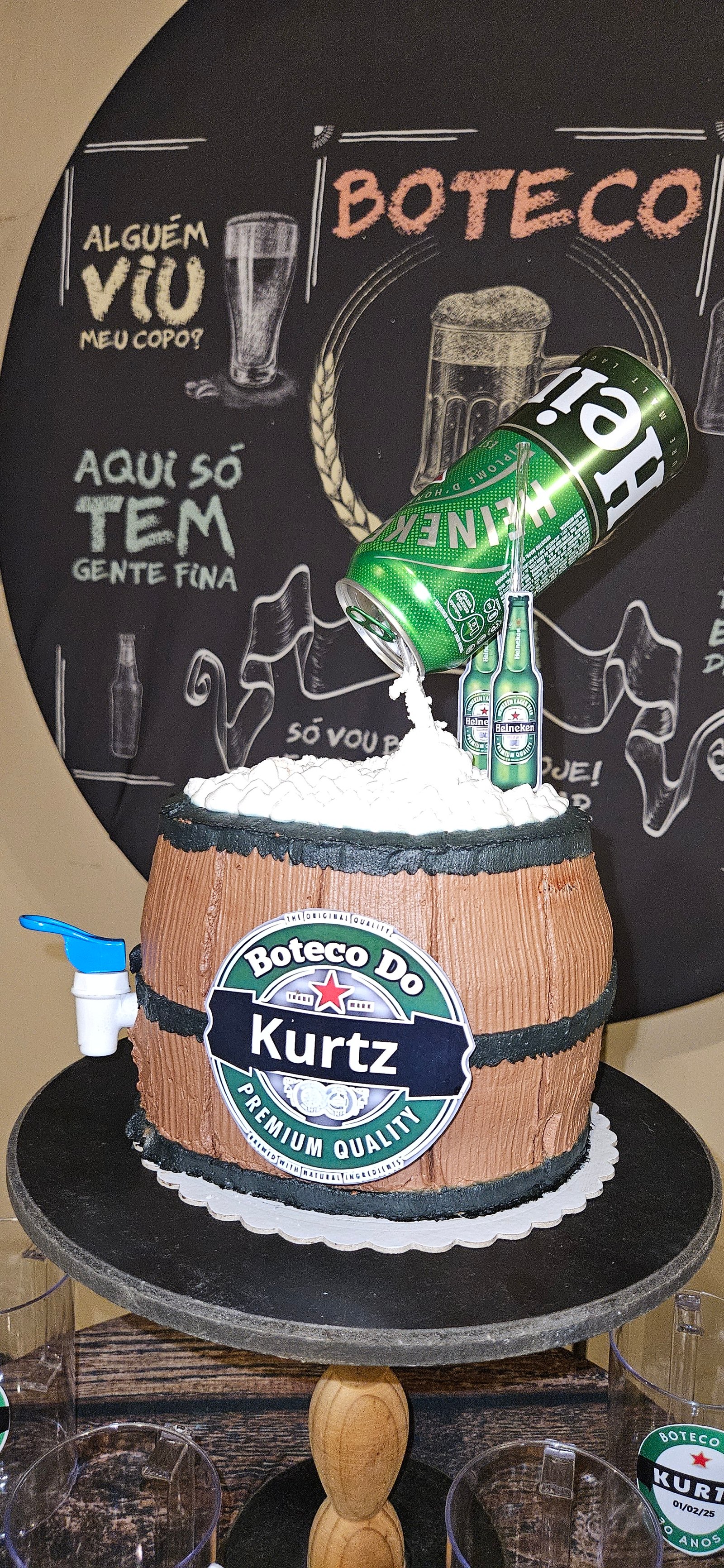 Bolo Personalizado de Cerveja