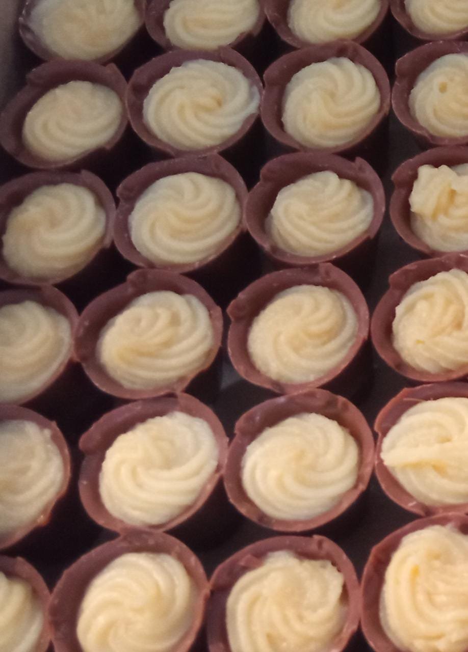 Copinhos de chocolate gourmet